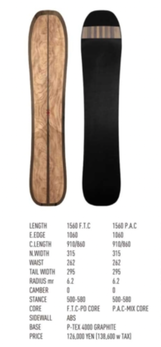 TJ Brand Draft Snowboard